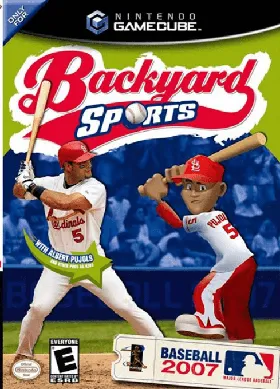 Backyard Sports - Baseball 2007 box cover front